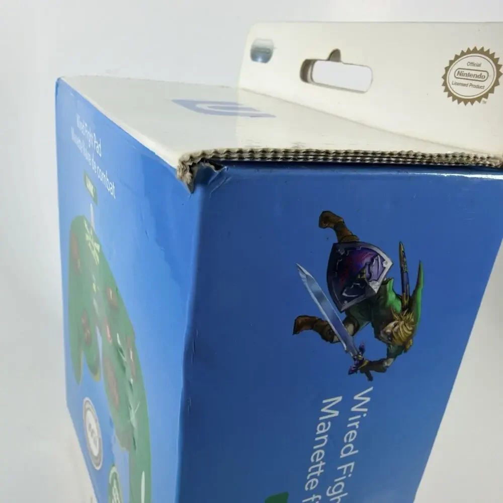 PDP Zelda Link Wired Fight Pad Controller for Nintendo Wii U / Wii – Sealed
